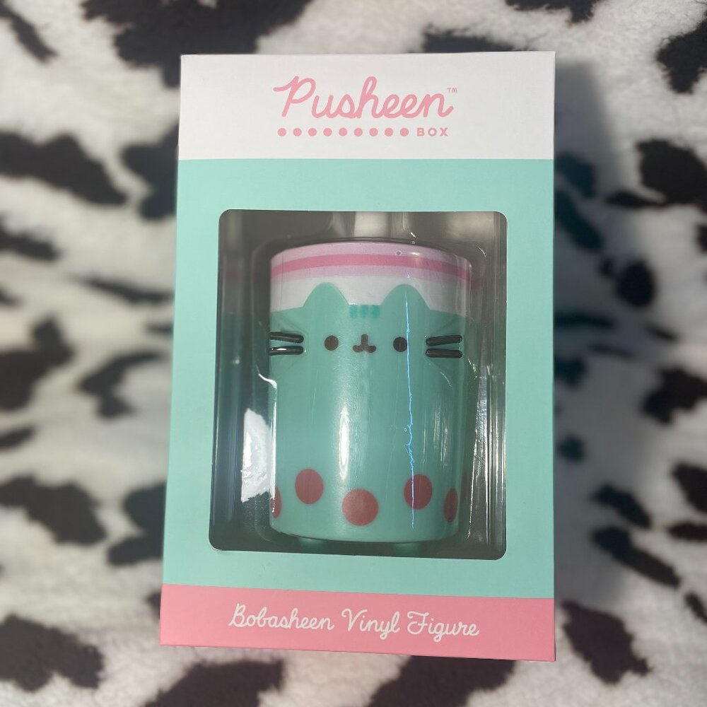Pusheen Box Exclusive Boba Tea Collectible Vinyl Figure Bobasheen Figure NIB